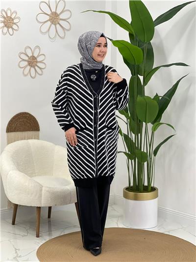 Siyah Yumoş Hırka