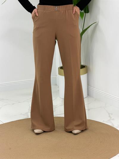 Taş İthal Scuba İspanyol Paça Pantalon