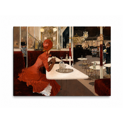 Fernand Lungren The Café