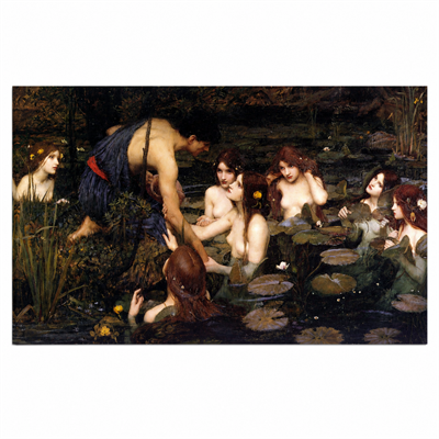 John William Waterhouse Hylas ve Su Perileri