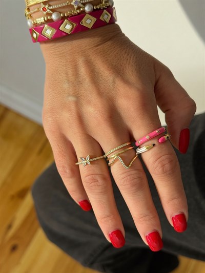 Beyaz Kalem  Yüzük Kombini