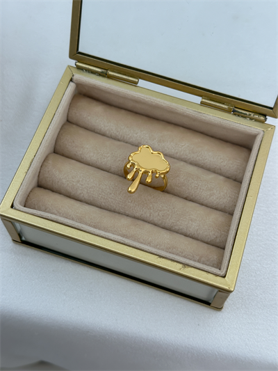 Çelik Bulut Figür Ayarlanabilir Yüzük