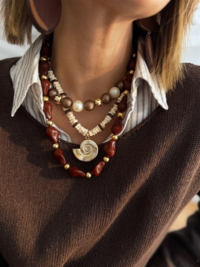 Çoklu Boncuk Kombini