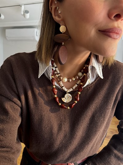 Çoklu Boncuk Kombini