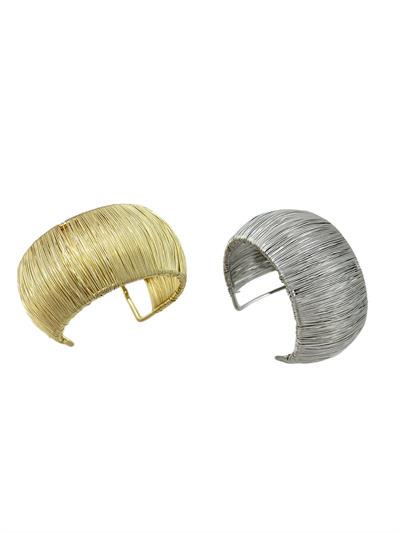 Çoklu Tel Görünüm Bombeli Kelepçe Bileklik