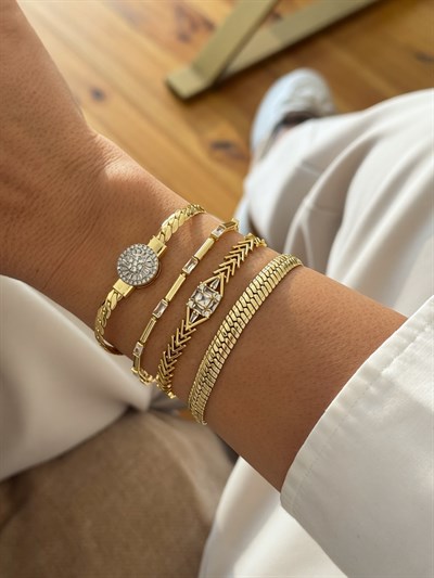 Elmas Model Gurmet Bileklik Kombini