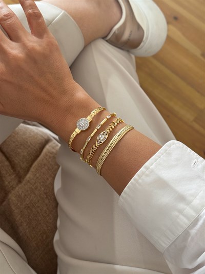 Elmas Model Gurmet Bileklik Kombini