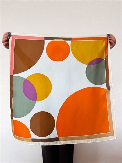 Geometrik Desen Fular ( 70*70 )