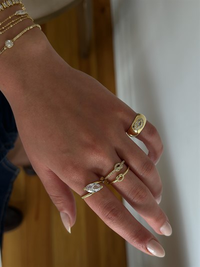 Göz Figür Yüzük Kombini