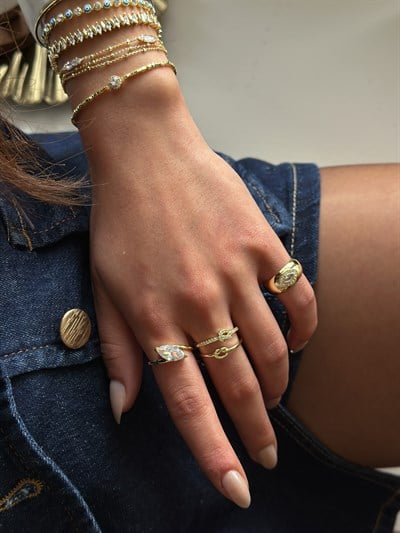 Göz Figür Yüzük Kombini