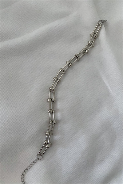 Gümüş Marka Model Zincir Halhal (25cm)