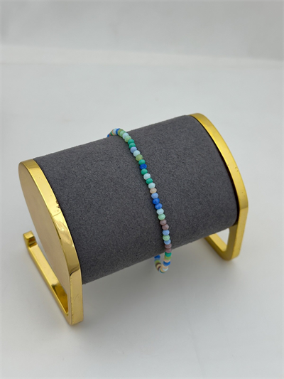 Mavi Tonlama Çin Kristali Halhal (28 Cm)