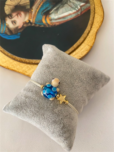 Murano Cam Figür İp Bileklik