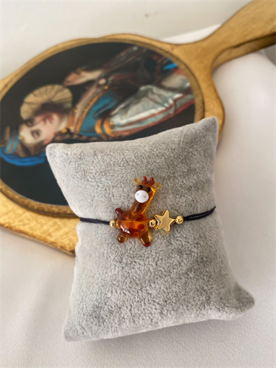 Murano Cam Figür İp Bileklik