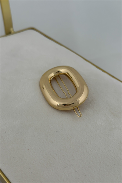 Oval Bombeli Klipsli Toka.