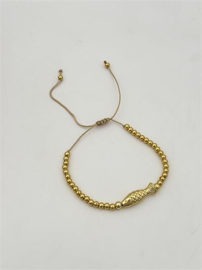 Özel Seri Balık Figür Topçuk Sıralı Asansörlü Bileklik