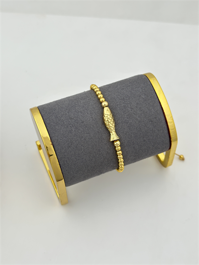 Özel Seri Balık Figür Topçuk Sıralı Asansörlü Bileklik