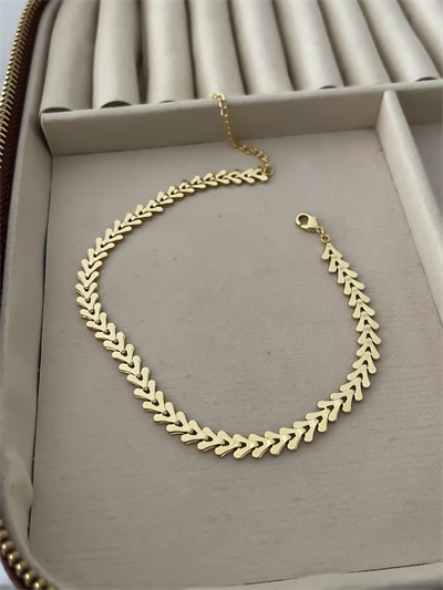 Özel Seri Balık Sırtı Model Halhal (26 Cm)