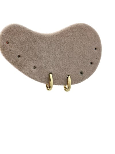 Özel Seri Bombeli Oval Halka Küpe