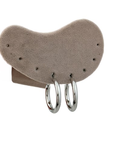 Özel Seri Boru Plaka Halka Küpe ( İç Çap : 2.2 Cm )