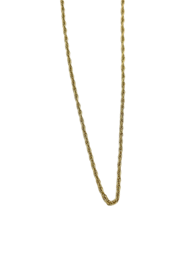 Özel Seri Çoklu Halka Geçmeli Burgu Zincir Kolye ( 45 Cm )