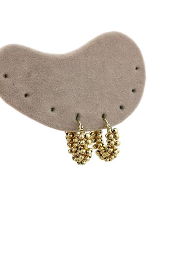 Özel Seri Çoklu Topçuk Sarmal Detay Halka Küpe