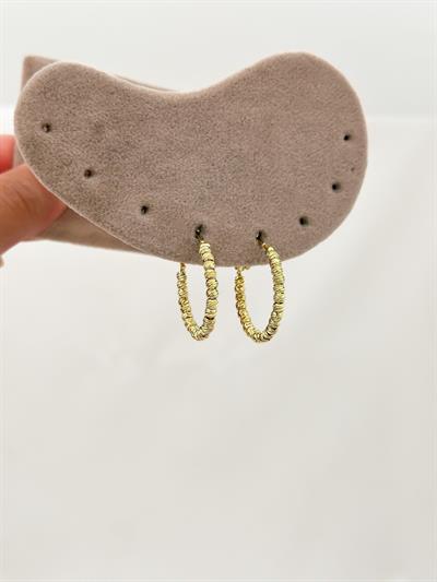Özel Seri Dorika Topçuk Model Halka Küpe ( İç Çap: 2 Cm )