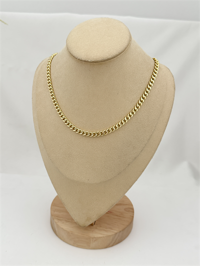 Özel Seri Gold Klasik Zincir Kolye ( 45 Cm )