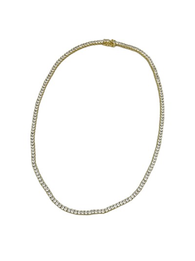 Özel Seri Gold Renk  2 Mm Döküm Su Yolu Kolye ( 45 Cm )