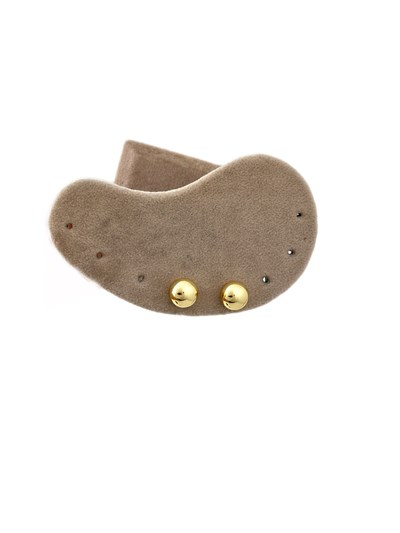 Özel Seri Gold Top Küpe ( 10 mm )