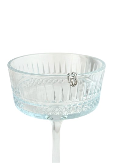 Özel Seri Gümüş Renk Üçlü Görünüm Kıkırdak Küpe