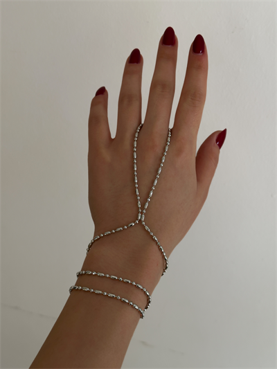 Özel Seri Gümüş Topçuk Oval Plaka Sıralı Dolamalı Şahmeran