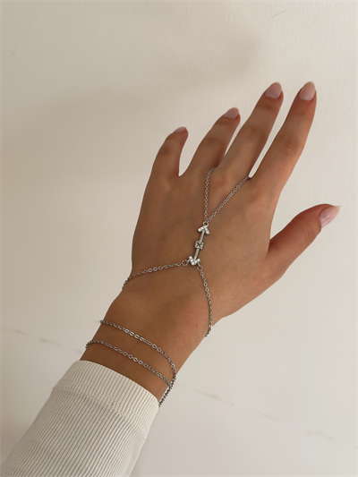 Özel Seri Gümüş Zirkon Taş Detay Ok Figür Şahmeran