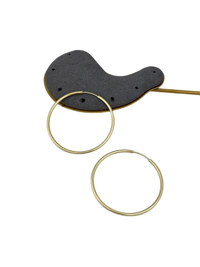 Özel Seri İnce Boru Halka Küpe ( İç Çap : 5 Cm )
