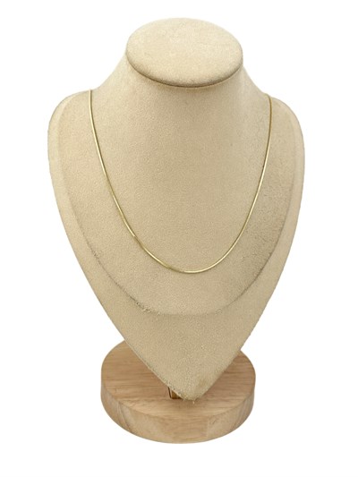 Özel Seri İnce Yılan Zincir Kolye ( 75 Cm )