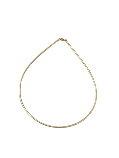 Özel Seri İşlemeli Tel Choker Kolye ( 40 Cm )