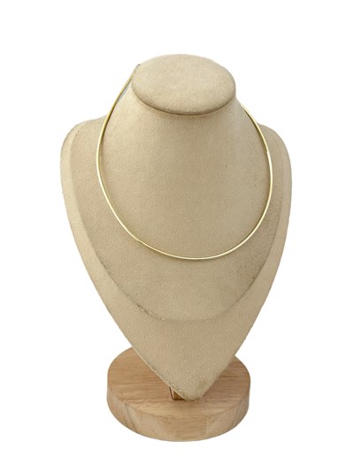 Özel Seri İşlemeli Tel Choker Kolye ( 40 Cm )