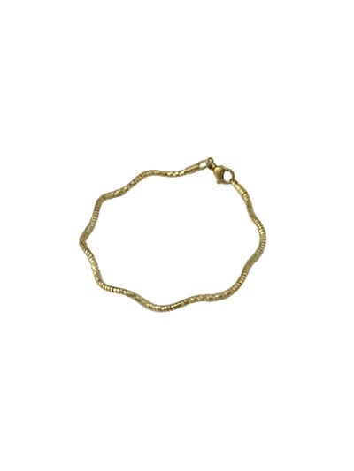 Özel Seri Lazer Kesim İşlemeli Küp Sıralı Bileklik ( 18 Cm )