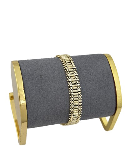 Özel Seri Lazer Kesim İşlemeli Tasarım Bileklik ( 19 Cm )