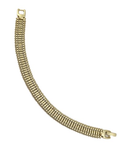 Özel Seri Lazer Kesim İşlemeli Tasarım Bileklik ( 19 Cm )