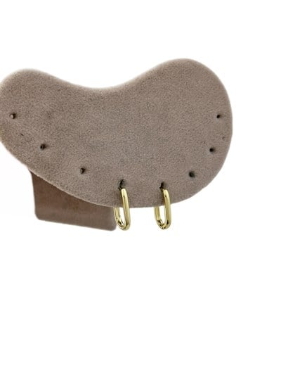 Özel Seri Mini Oval Halka Küpe