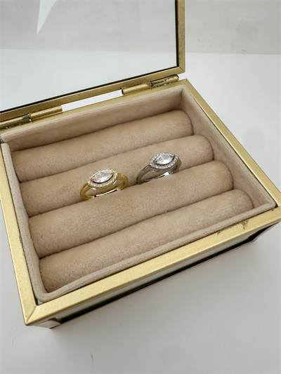 Özel Seri Oval Taş Detay Ayarlanabilir Yüzük