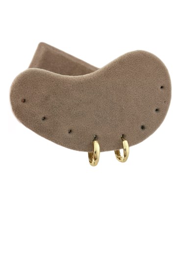 Özel Seri Plaka Halka Küpe (İç Çap:1.1 Cm)