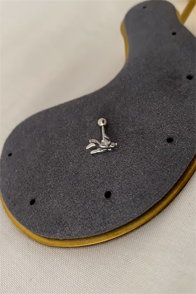 Özel Seri Plaka Kuş Figür Piercing