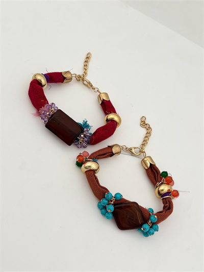 Özel Seri Tasarım Marka Model İkili Bileklik ( 25 Cm )