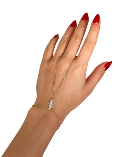 Özel Seri Tasarım Zirkon Taşlı Şahmeran