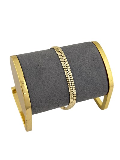 Özel Seri Tırtık Kenarlı Klasik Zincir Bileklik ( 20 Cm )