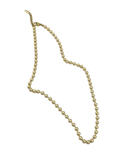 Özel Seri Topçuk Zincir Kolye ( 55 Cm )