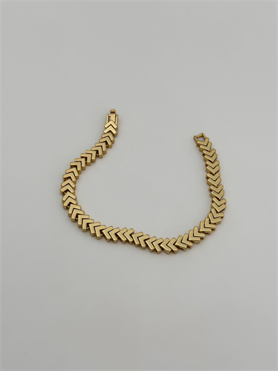 Özel Seri V Model Balık Sırtı Bileklik ( 19 Cm )