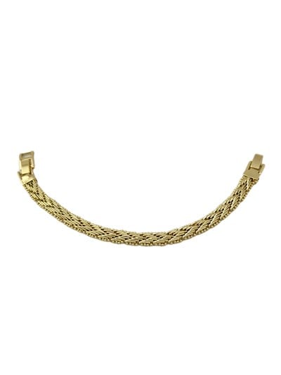 Özel Seri V Model Plaka Sıralı Hasır Model Bileklik (19 Cm)